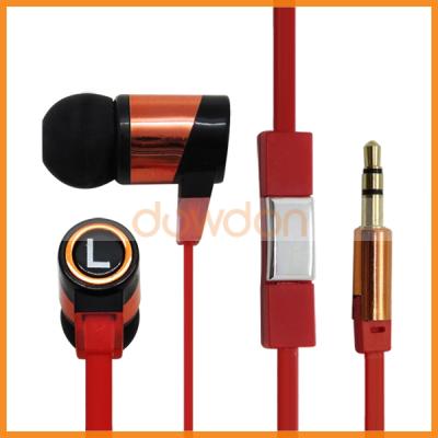 China Deep In-Ear Bass In Ear Metal Earphone Earphone For Smartphone MP3 MP4 for sale