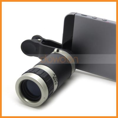 China Mobile Smartphone Camera Lens 8X Telescope Zoom Telephoto Lens For iPhone DW248 for sale