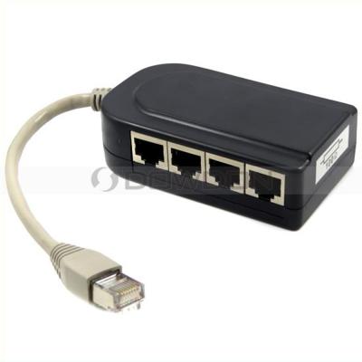 China audio & Video 8 Ports RJ45 Ethernet Hub Splitter for sale