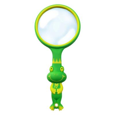 China 10X Magnifier Glass Handheld Magnifying Glass For Reading Books Cards Diary For Kids for sale