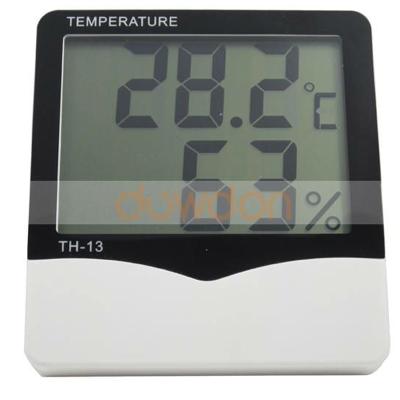 China Portable Bath Thermometers Digital LCD Display Home Humidity Temperature Humidity Meter for sale