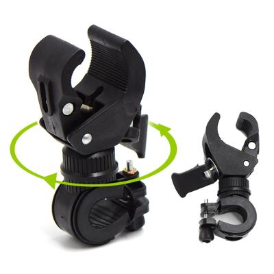 China Bicycle Handlebar Mount Bike Clamp Clip Recycling Holder For LED Flashlight BS04 for sale