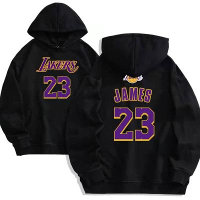 China Anti-wrinkle basketball jersey James No .23 king sports hoodie for sale