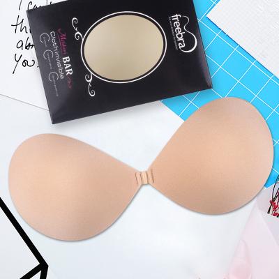 China Breathable Chest Viable Invisible Strapless Strapless Stickers Breast Gathering Top Buckle For Women for sale