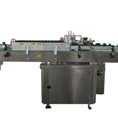 China High precision linear type food automobile labeling machine cold glue paper labeling machine for sale