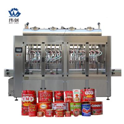 China 4000BPH Syrup Honey Jar Ketchup Filling Machine High Viscosity Liquid Filling Machine for sale