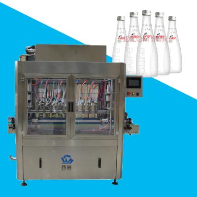 China Food Water Automatic Pure Liquid Water Filling Machine Condiment and Wine Filling Bottle Filling Machine for sale