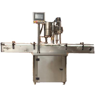 China Food Automatic Single Head High Precision ROPP Twist Off Capping Machine for sale