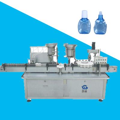 China Automatic good quality food and lotion tube water filling machine and capping machine for sale