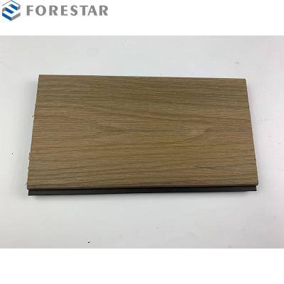 China New wood fence panel 3d fence panel wpc fence easily assembled coextruded plastic composite fence panels for sale