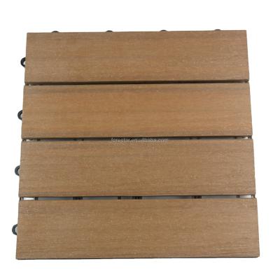 China Waterproof/eco-friendly/UV-resistant/anti-water/non-slip/easy install New Outdoor Sale Wood Plastic Composite Decking Anti Waterproof Balcony Tiles for sale