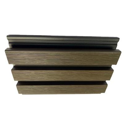 China Waterproof/eco-friendly/UV-resistant/anti-water/non-slip/easy install high quality outdoor wpc waterproof coextruded composite sheathing for sale