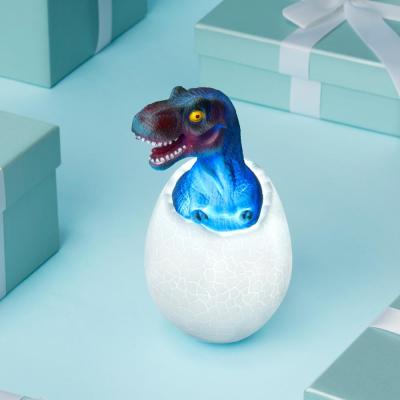 China 3D Silicone 3D Night Lights Bedside RGB LED Friendship Dinosaur Egg Kids Room Decor Cute Modern Home Decor Night Lamp for sale