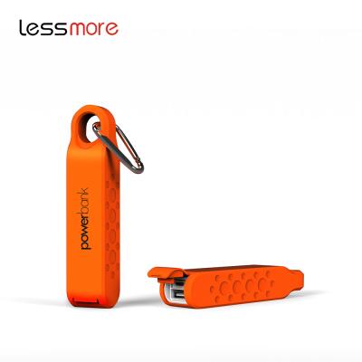 China 2020 hot sellers waterproof portable power bank waterproof power bank smallest 2600 mAh power bank for sale