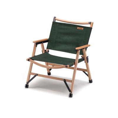 China Naturehike Outdoor Camping Furniture Minimalist Glamping Portable Folding Wooden Chair for sale