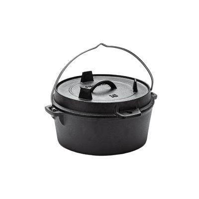 China Naturehike Viable Outdoor Camping Cauldron and Dutch Oven Deep Camp Cast Iron Pot for sale