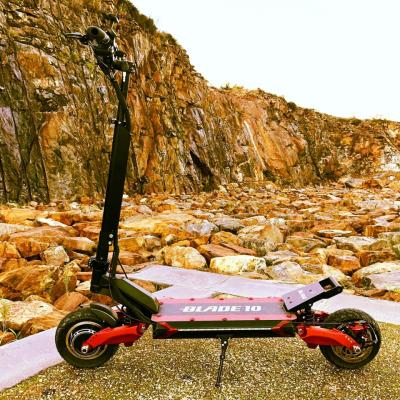 China New Design 1200W/2400w Unisex Blade 10Inch Off Road Electric Scooters For Adult for sale