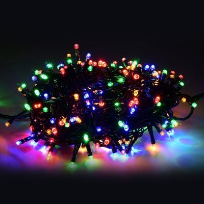 China Outdoor Decoration 52M 500 Modes KR-300 Waterproof Super Bright Solar LED Light 8 String Outdoor Christmas Holiday Garden Lights LED for sale