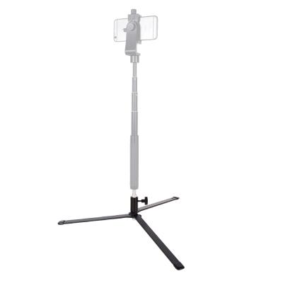 China New Meilike A104 Hot PORTABLE Low Angle Metal Material Floor Light Stand Frame Phone Holder Adjustable Tripod for sale