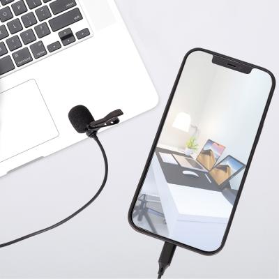 China New Professional Conference Microphone Meilike G199 Microphone Shirt Collar Free Cable Clip For Digital Recording Live Broadcasting Type C 3.5mm Interface for sale