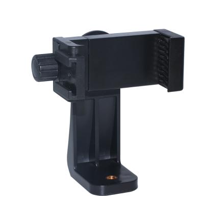 China Meilike D007 Lightweight Professional ABS Plastic Phone Clip Holder Stand With Vertical Hot Shoe Adapter Bracket For Phone Accessories for sale