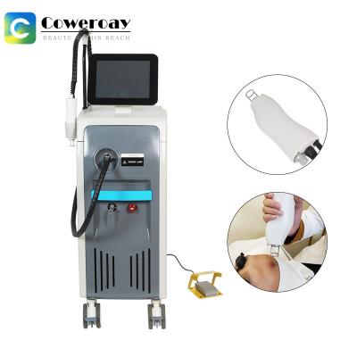 China 755 Alexandrite Laser Hair Removal Machine And Nd Yag Picosecond Laser Machine for sale