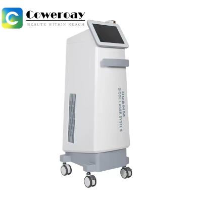 China 1200w 808nm Diode Laser Hair Removal Equipment With 12 Inch Touch Screen for sale