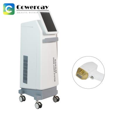 China 12 Inch Touch Screen 808nm Diode Laser Hair Removal Machine With Cooling System for sale