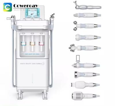 China Skin Deep Cleaning Hydrafacial Machine Oxygen Water Dermabrasion Machine 9 In 1 for sale