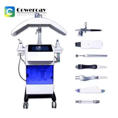 China Hydra Dermabrasion Skin Beauty Hydrafacial Machine H2O2 Oxygen Therapy Equipment for sale