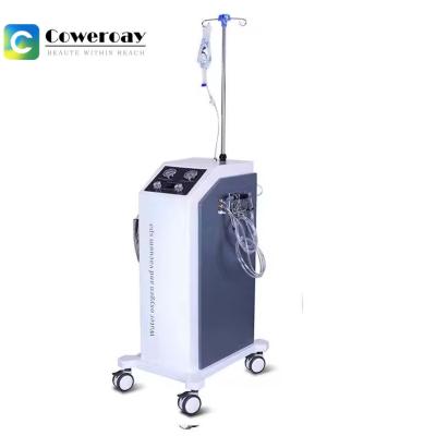 China Hydra Aqua Peeling Device Water Oxygen Meso Jet Dermabrasion Beauty Machine for sale