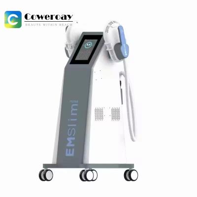 China Ems Muscle Stimulator Emslim 4 Handles Rf Body Ems Sculpting Machine for sale