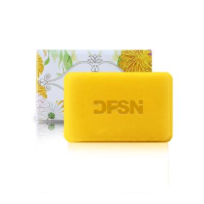 China Basic Cleansing Chamomile Improve Dry Itchy Skin Whitening Chamomile Soap Bath for sale