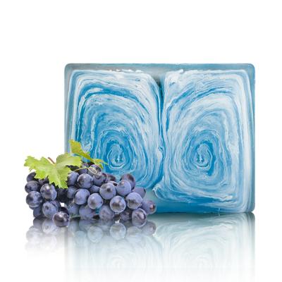 China Private Label Grape Natural Organic Deep Cleansing Handmade Soap Cleaning/Whitening/Nourish for sale