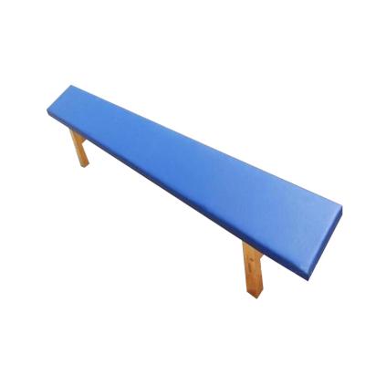 China Factory Direct PU Surface Press Balance Stool Special Solid Wood Gymnastic Leg Stool For School for sale