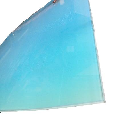 China Supermarket 3mm-19mm color Coated curved glass Curved Tempered Glass Biggest Factory Bent Glass for sale