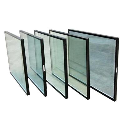 China Supermarket Premium Quality 6+6A+6 Soundproof Insulation Low-E Glass Panels Double/Triple Glazing Insulated Tempered Glass for curtain wall for sale