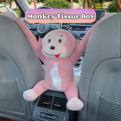 China Cute/Cartoon Car Mounted Hanging Box Cover Tissue Interior Decoration Car Cartoon Holder Box Cover Box for Car for sale