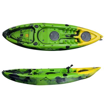 China Wholesale Fishing 2.7m Single Plastic Sit On Canoe Top Touring Kayak Fishing In Cheap Price for sale