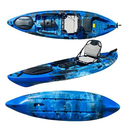 China Fishing Fishing Canoe Boat Pedal Kayaks With Rudder System for sale