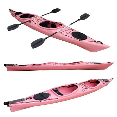 China Fishing Kayak Traveling Kayak 5.2M Two Seat Kayak Padel Kayak Sit In Kayak Canoe for sale