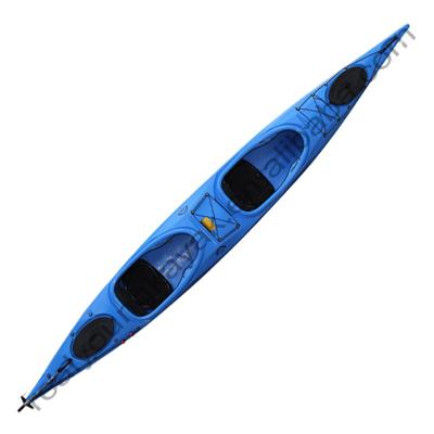 China Fishing Kayak Touring Kayak 17ft High Quality Sea Touring Double Kayak Ocean Kayak for sale