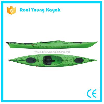 China LAKE Plastic One Person Pedal Kayak Fishing Boat Wholesale for sale