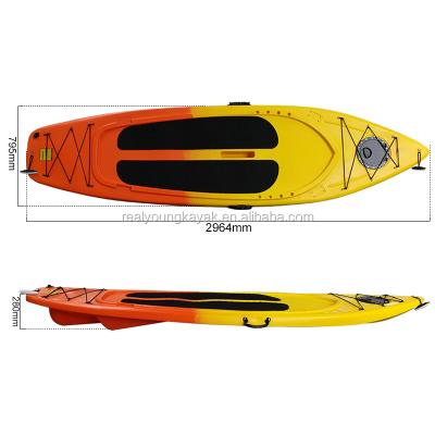 China Customized Inflatable Surfboard Kayak Surfboard Boat Kayak Sufing Boat For Sale for sale