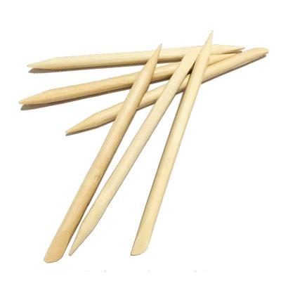 China Wooden nail pedicure tools nail sticks orange for sale