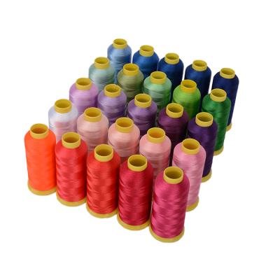 China Manufacturers 100% Abrasion-Resistant Polyester Embroidery Thread For Curtain for sale