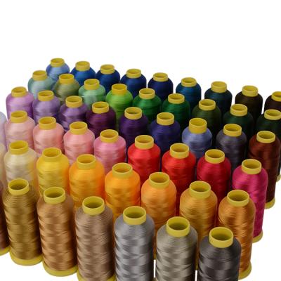 China 100% Polyester Embroidery Sewing Thread Abrasion-Resistant For Home Textiles for sale