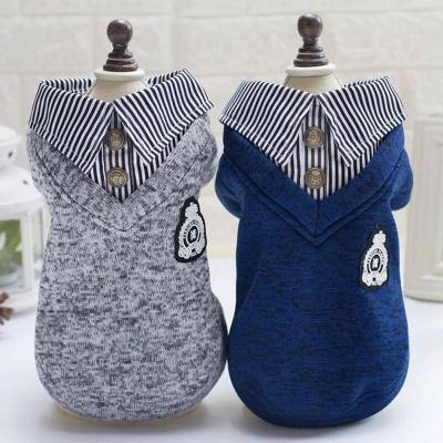 China Cute Christmas Stocked Dog Clothes Casual Cotton Sports Dog Clothes Winter Wholesale For Girl Dog Clothes for sale