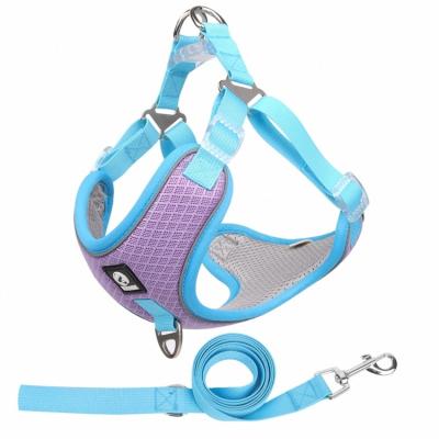 China Reflective High Quality Adjustable Dog Chest Harness Personalized Durable And Comfortable Pet Harness Dog Products for sale