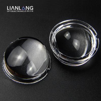 China Custom design LED spherical transparent full lens w211 lighting for bicycle bicycle headlight light lens for sale